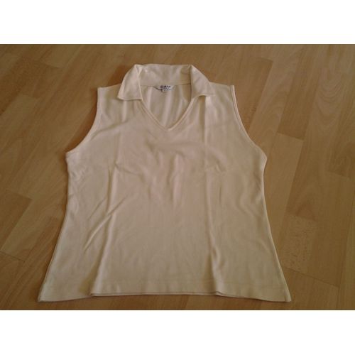 Zamba Polo Sans Manche Col En V Taille 2 Neuf