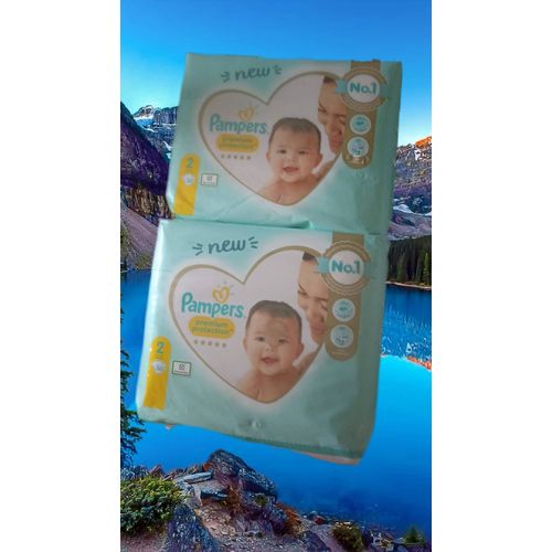 Lot Couches Pampers T2