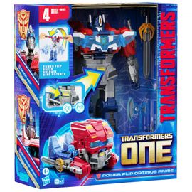 HASBRO Transformers Le commencement Power Flip Optimus Prime