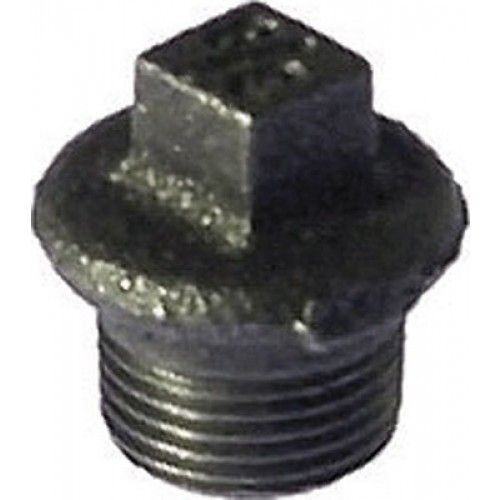 Bouchon fonte Mâle - filetage 50/60 noir CODITAL