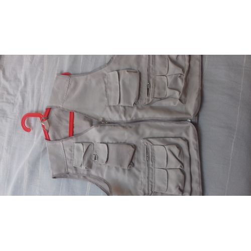 Veste À Poches Sans Manche Camel Homme Xl