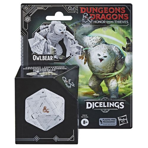 Batman Dungeons & Dragons Honor Among Thieves Monstre-Dé Dicelings D&d Ours-Hibou Blanc