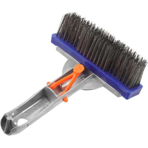 Comme Montré Brosse De Piscine Brosse à Algues pour Piscine Brosse à Carrelage pour Murs Piscine à Brosses Dangle Brosse à Algues Piscine Brosse pour Bords De Piscine Acier Métal Aluminium