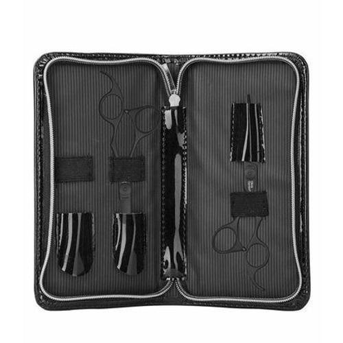 Olivia Garden Silkcut Matt Black Shear Set