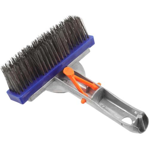 Comme Montré Brosse à Récurer pour Piscine Laveur De Piscine Brosse à Carrelage pour Murs Brosse à Algues pour Piscine Brosse De Piscine en Métal Brosse pour Spa Brosse d'angle Aluminium Acier