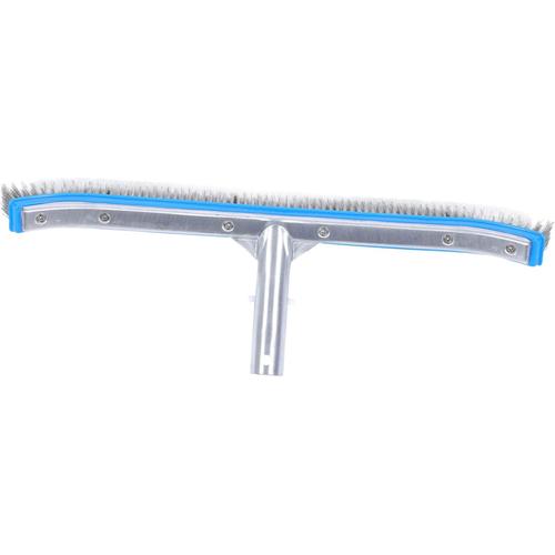 Argent 1 Pc Brosse De Nettoyage De Piscine Tête De Brosse en Fil d'acier Brosse Propre Piscine Brosse De Piscine Brosse pour Mur De Piscine Métal Acier Inoxydable D'aluminium