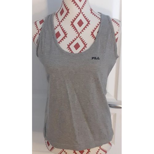 Débardeur Gris, Fila, T. Xl, Tout Simple