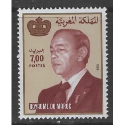 Royaume Du Maroc, Timbre-Poste Y & T N° 1024, 1987 - Hassan I I