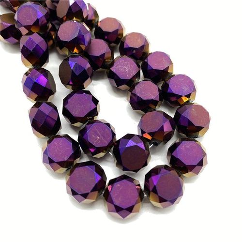 Perles À Pain Ovales Multi Facettes 8x12mm, En Cristal Autrichien Pour La Fabrication De Bijoux, Bracelets Faits À La Main, Bricolage, Collier #09