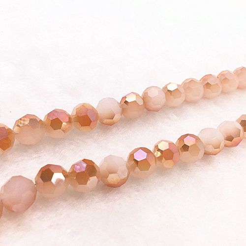 Perles En Cristal À 32 Facettes En Verre Tchèque Pour La Fabrication De Bijoux, Collier Transparent, Perles D'espacement, 4 10mm, #07