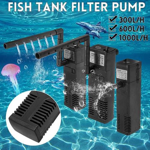 Pompe à eau Submersible 250l 220V-240V, filtre interne pour Aquarium 3/4/8/22W
