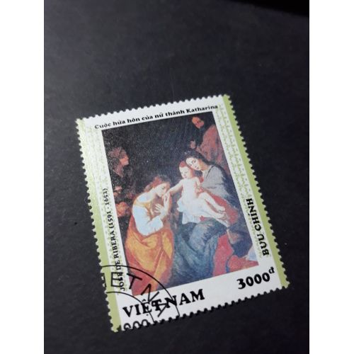 José De Ribera Timbre Tableau Peintre Vietnam Tp19