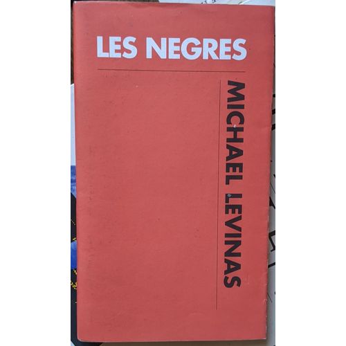 Les Nègres / Opéra De Michaël Levinas, Livret DAprès Les Nègres De Jean Genet, Réalisé Par L'opéra De Lyon En 2004.