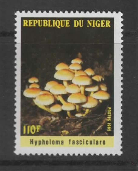 République Du Niger, Timbre-Poste Y & T N° 693, 1985 - Flore, Champignon, Hypholoma Fasciculare