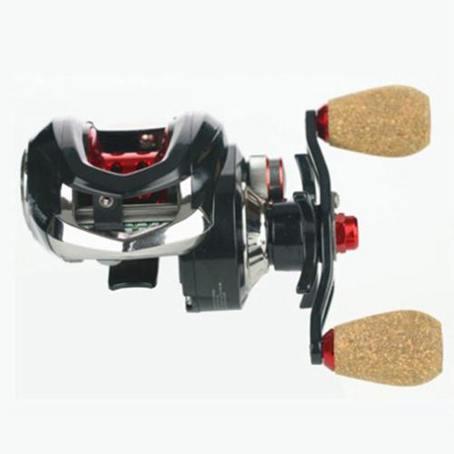 Moulinet De Pêche Baitcasting Super Lisse, Ratio De 7:1, Frein À Friction De 5kg Max, Double Système De Freinage, 7 + 1bb, Poignée Droite/Gauche