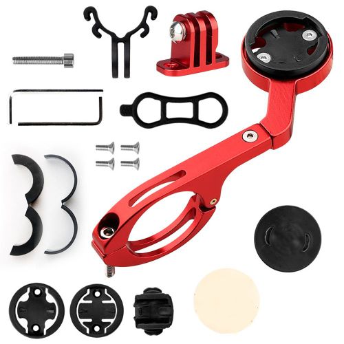 Caméra D'action Pour Vélo, Support Avant Pour Garmin/Bryton/Igs