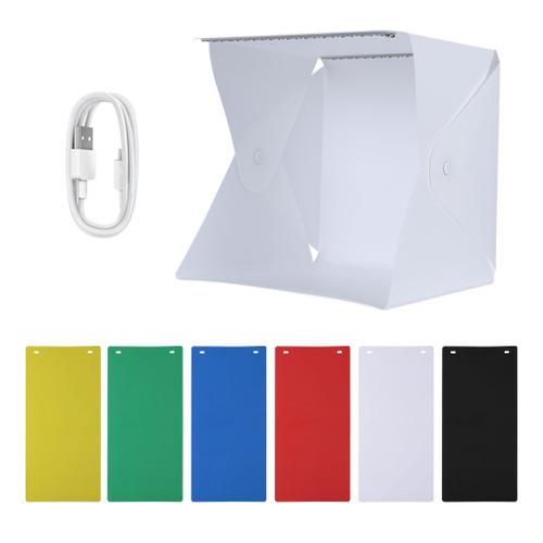 Boîte À Lumière Led Portable Pliable Pour Studio Photo, Prise De Vue Sur Table, Tente, Boîte À Lumière Pour Photographie, Ensemble Pour Affichage D'Objets