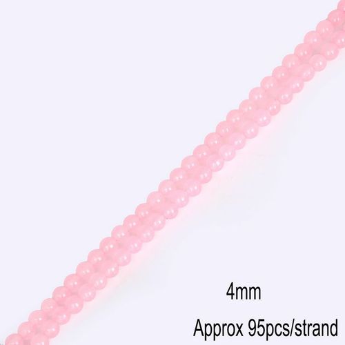 Perles De Pierre Naturelle En Cristal Multicolore, Qualité Aaa +, Accessoires De Bijouterie, Bricolage, Bracelet Et Collier, 4mm, Livraison Directe