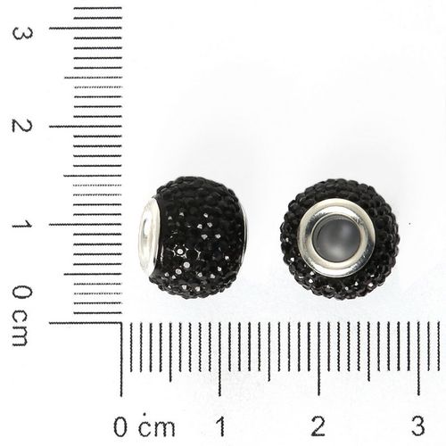 Lot De 10 Perles Européennes En Résine, 10x12mm, Breloques, Grands Trous, Pour La Fabrication De Bijoux À La Mode, Bracelet, Collier, Diy, Nouveauté