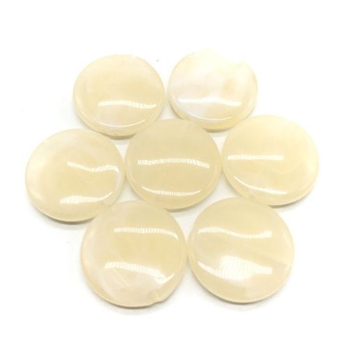 Perles Rondes En Résine Naturelle, 10 Pièces, 20mm, Accessoires De Collier, Bracelet, Production De Bricolage