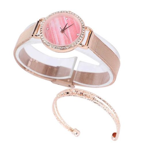 Bijoux Africains Pour Femmes, Ensemble De Bijoux En Alliage Avec Strass, Bracelet En Or Rose Pour Fête De Mariage, Argent 925