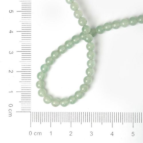 Perles En Pierre D'aventurine Verte Naturelle, 15 Pouces/Brin 4/6/8/10mm, Perles D'espacement Amples Pour La Fabrication De Bijoux, Collier