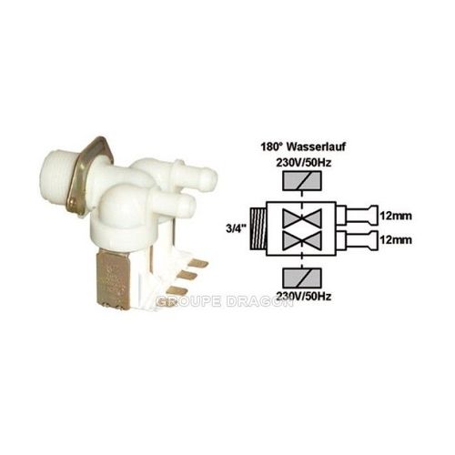 Electrovanne 2voies Pour Lave Linge Siemens Fagor