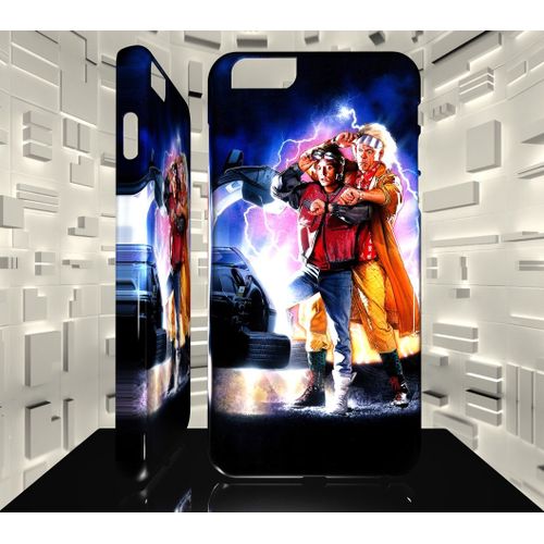 Coque Compatible Pour Iphone Se 2020 Retour Vers Le Futur - Back To The Future 01