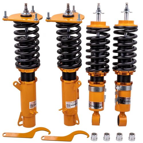 Suspension Coil Spring Kit Reglable Dore Pour Mini Cooper S R50, R53 R52 02-06