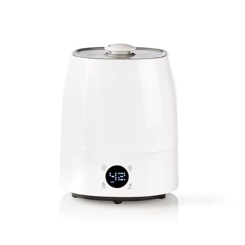 Nedis HUMI120CWT Humidificateur 5,5 L Hygromètre Écran LCD Timer