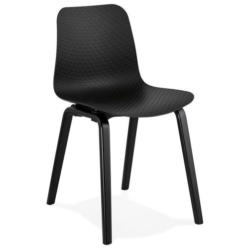 Paris Prix - Chaise Design "Sparkling" 81cm Noir