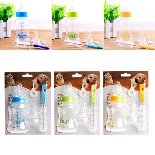 Biberon Pour Chiot Chaton 150ml Et 60ml Biberon Pour Soins D'animaux Domestiques Avec Brosse De Nettoyage Kit Pour Chien Chiot Chat