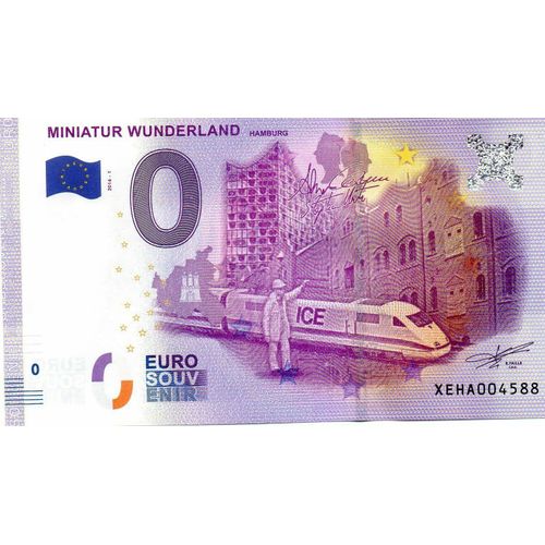Billet Allemagne 2016-1 Miniatur Wunderland Épuisé Rare Neuf N°4593