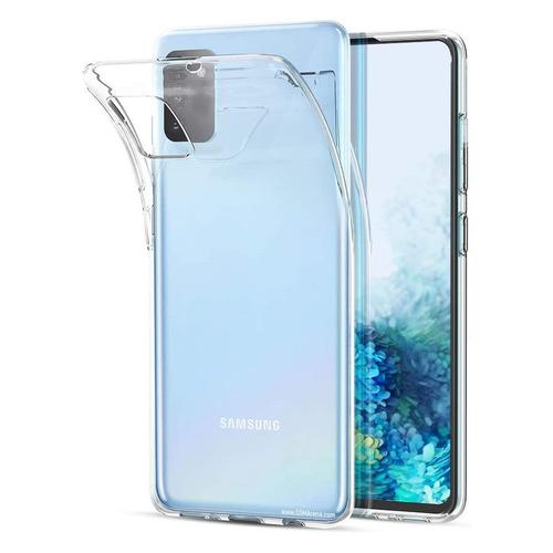 Coque Silicone Pour Samsung Galaxy S20/ S20 5g 6.2" Gel Ultraslim Et Ajustement Parfait - Transparent