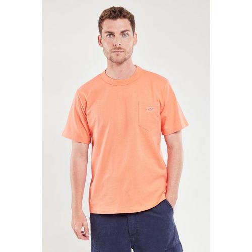 T-Shirt Uni - Coton Biologique Homme Coral E24 M