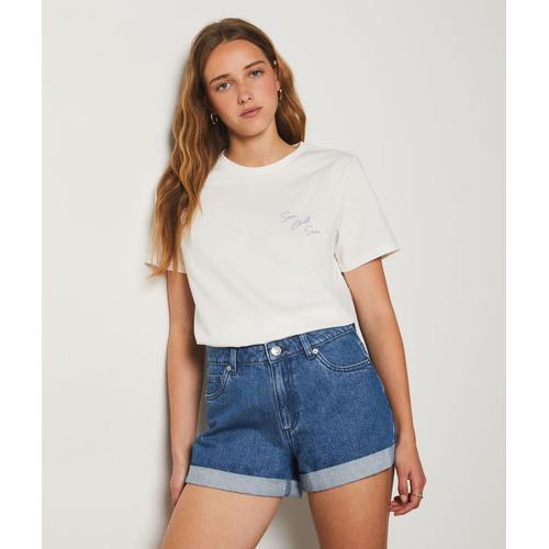 Short En Jean - Darla - 42 - Bleu Roi - Femme - Etam