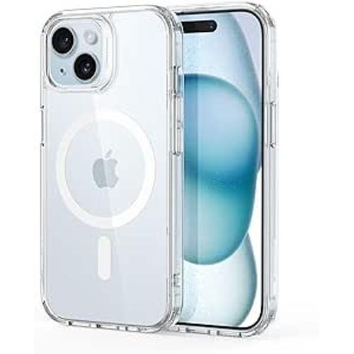 Coque Magsafe Iphone 15 6.1 Pouces Transparente Ghl Tech