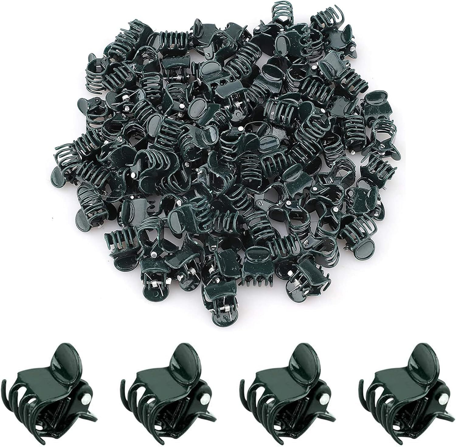 Pinces À Orchidées,Pinces À Orchidées,100 Pcs Pince Pour Plantes,Pince À Plante,Pince Plante,Clip Pour Orchidée,Clip D'orchidée Plastique,Pinces À Orchidées Petites Clips,Plant Clip,Tuteur Orchidee