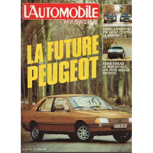 L'automobile Magazine N° 452 : Future Peugeot 405