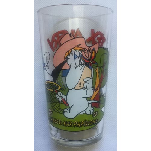 Verre A Moutarde Droopy La Chasse Aux Papillons, Tex Avery, Dessin Animé, Animation, Figurine, Cartoon