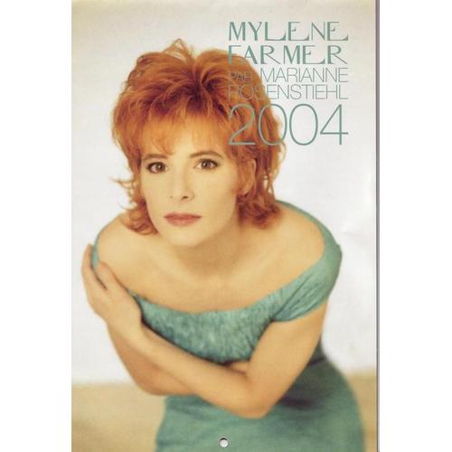 Mylène Farmer Calendrier 2004 N° 2004 : Mylene Farmer Par Marianne Rosenthiel