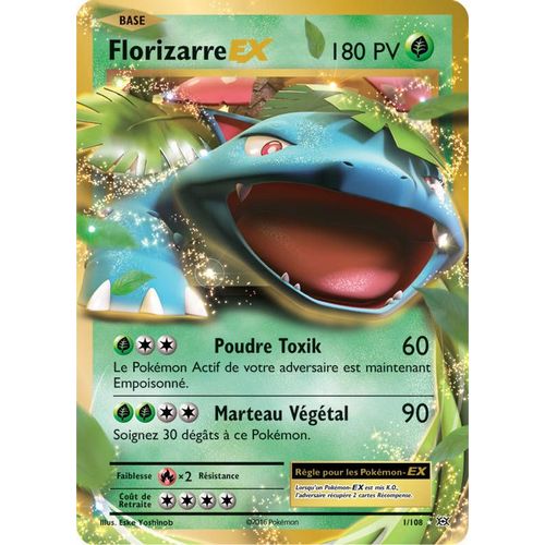 Carte Pokémon Florizarre Ex