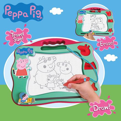 Peppa Pig 7218 Scribbler Magnétique De Voyage