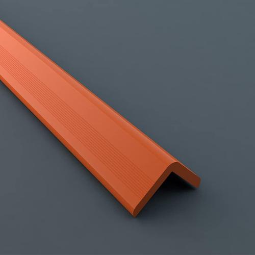 Orange Escalier À Forme En L Nifing Trim Casque En Caoutchouc Stair Edge Protecteur, Pvc Auto-Aadhesive Non Glissement Pour Un Coin Adapté Au Salon, À La Cuisine, À La Salle Den/Orange/2m_3.5cm