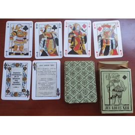 Thomson-CSF Thomson Jeu de 54 cartes à jouer DUSSERRE 1978 JEU DE LOUIS XIII 