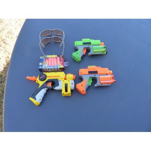 Nerf dart tag strikefire duo green and orange | Rakuten