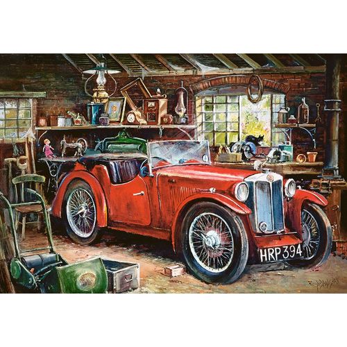 Puzzle 1000 Pièces Garage Vintage