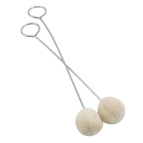 10 Pièces En Cuir Artisanat Laine Cuir Teinture Cuir Et Finition Applicateur Kit Outil Bricolage Laine Boule Alcool Colorant Cheveux Boule Brosse