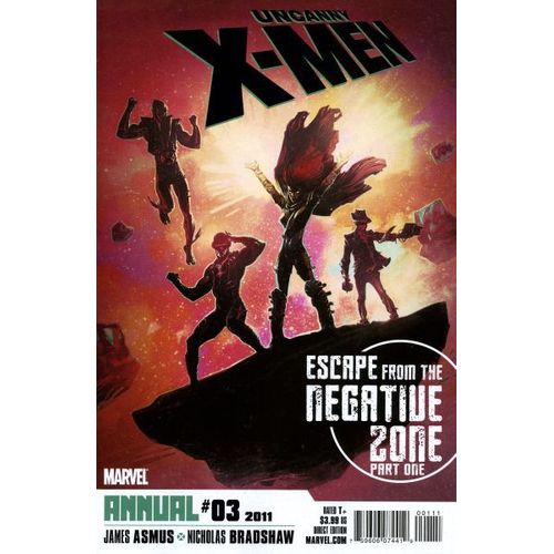 Uncanny X-Men Annual # 3 ( 36 Pages V.O. 2011 ) ** Nick Bradshaw Art ** Escape From The Negative Zone With Namor