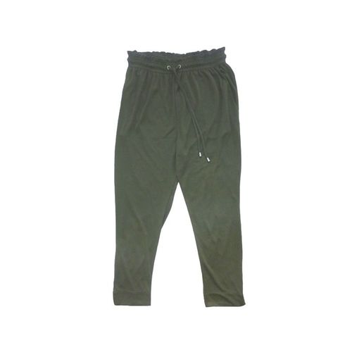 Pantalon Sarouel Ample H&m Couleur Kaki 2 Poches Sur Les Côtés Taille 36